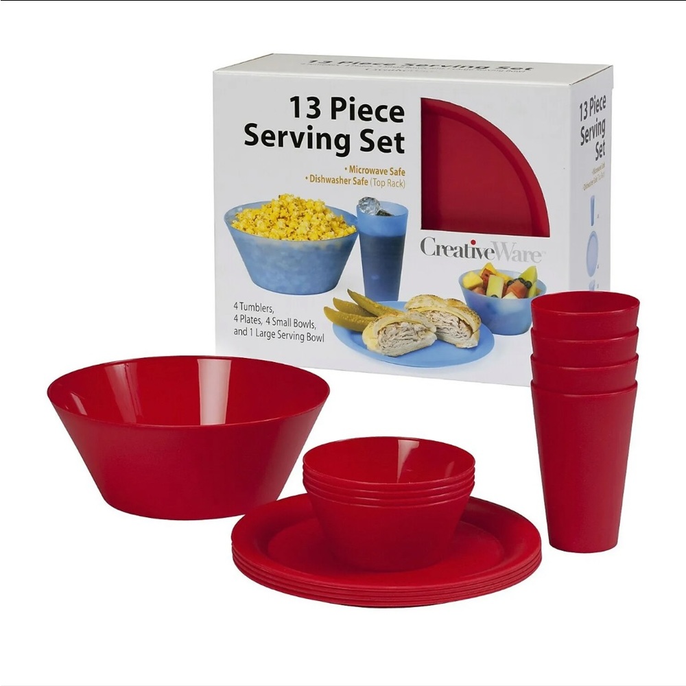 ❤️ CreativeWare 13pc Serving Set NEW